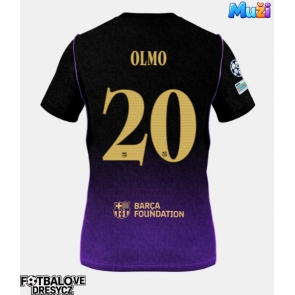 Barcelona Dani Olmo #20 Venkovní Dres 2026-27 Krátký Rukáv Barcelona Dani Olmo #20 Venkovní Dres 2026-27 Krátký Rukáv